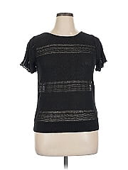August Silk Short Sleeve Top