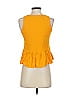 Madewell Yellow Sleeveless Blouse Size XXS - photo 2