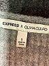Express x Olivia Culpo Metallic Gray Pullover Sweater Size S - photo 3
