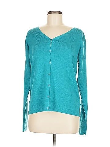 Linda Allard Ellen Tracy Wool Cardigan (view 1)
