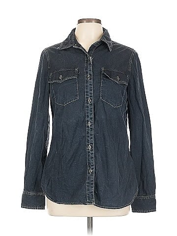 Current/Elliott Long Sleeve Button-Down Shirt (view 1)