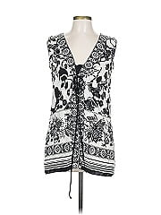Hale Bob Sleeveless Silk Top