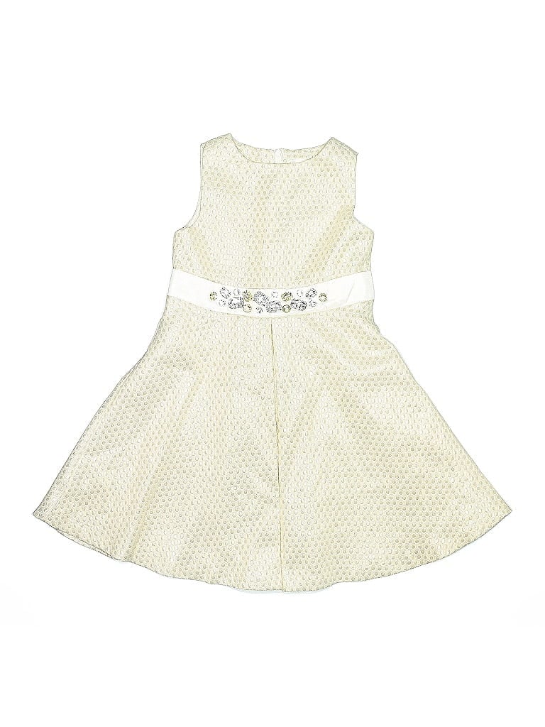 Pre-owned Gymboree Kids' Dress In White