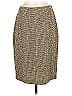 St. John Collection Tweed Gold Wool Skirt Size 8 - photo 1