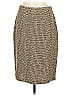 St. John Collection Tweed Gold Wool Skirt Size 8 - photo 2