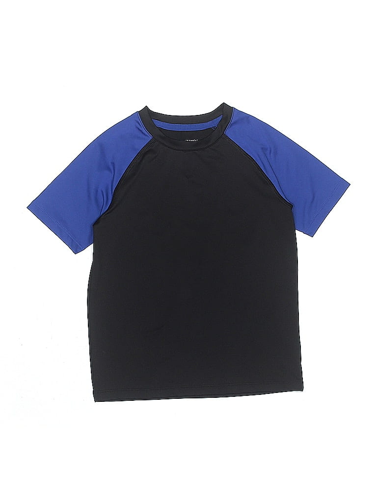 Pre-owned Amazon Essentials Kids' Short Sleeve Top Blue Tops