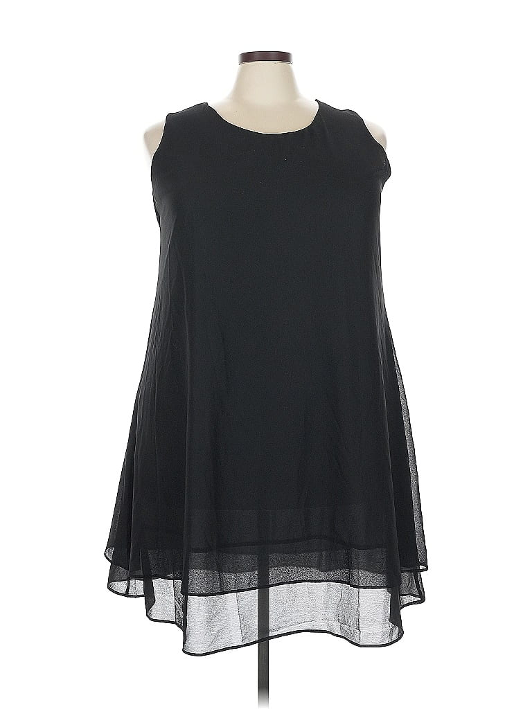 Pre-owned Unbranded Casual Dress In Black