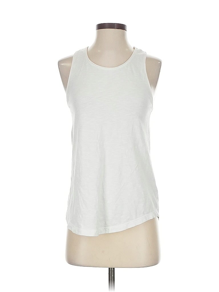 WILD FABLE Pre-owned Tank Top White Halter Neckline Tops