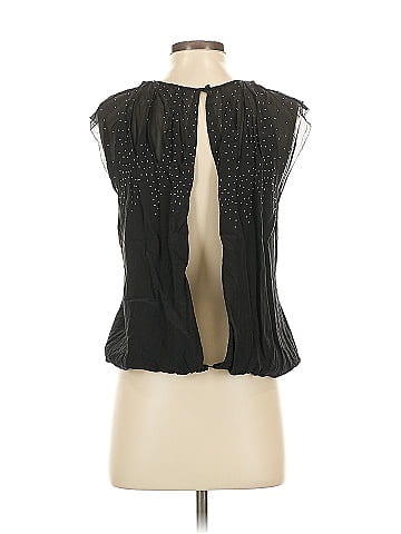 BCBGMAXAZRIA Runway Sleeveless Silk Top (view 2)