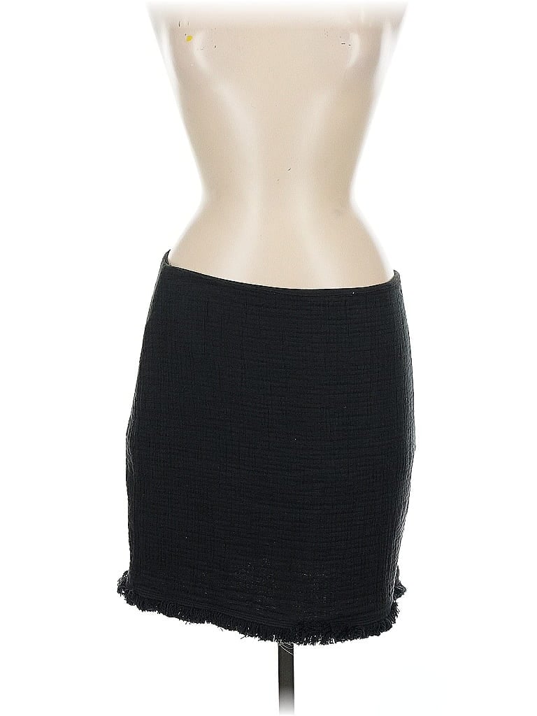 Pre-owned Madewell Casual Skirt In Black