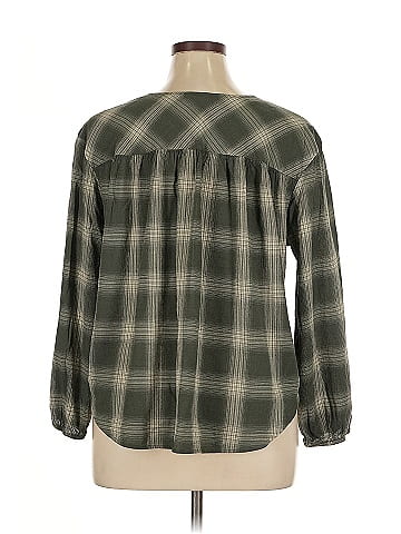 a.n.a. A New Approach 3/4 Sleeve Blouse (view 2)