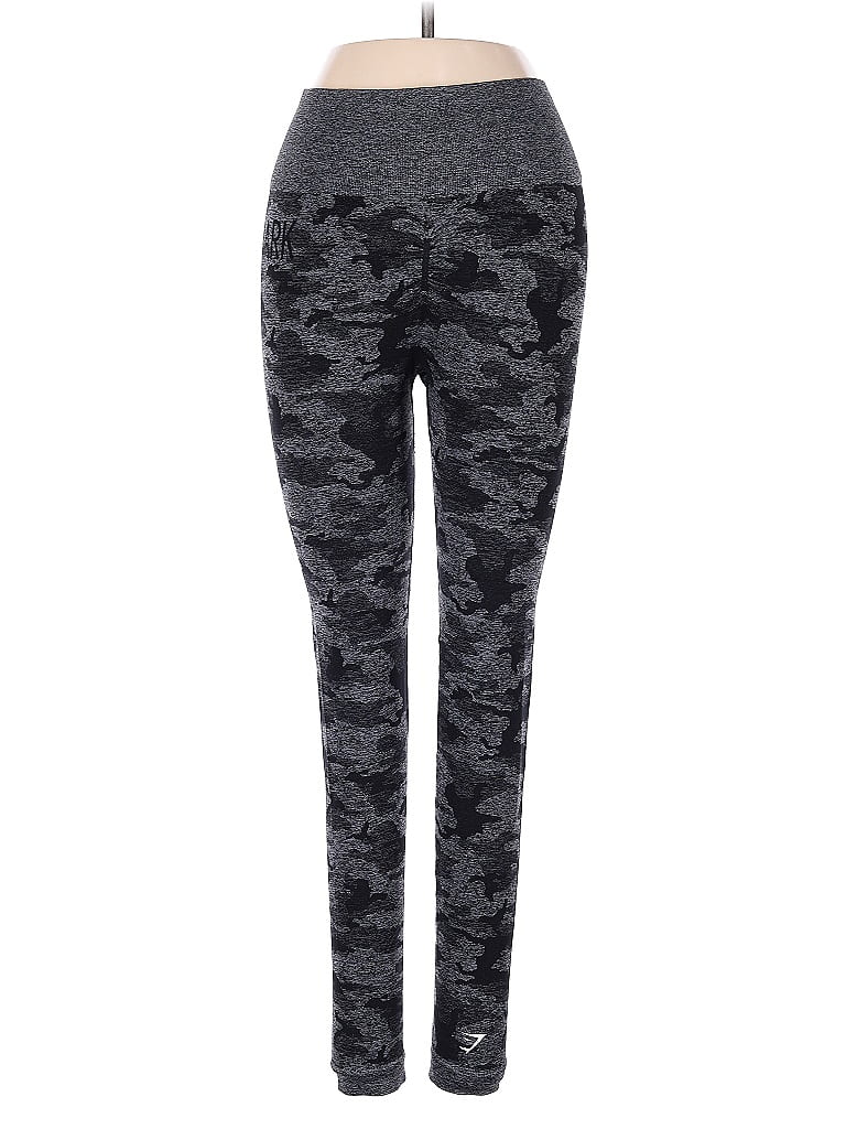 Pre-owned Gymshark Active Pants In Gray