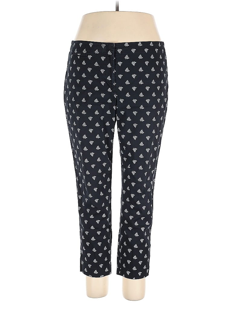 Pre-owned Jjill Casual Pants In Blue