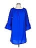 TCEC Blue 3/4 Sleeve Blouse Size L - photo 1
