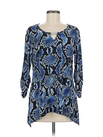 Notations 3/4 Sleeve Blouse (view 1)