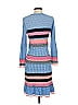 Tanya Taylor Stripes Blue Casual Dress Size S - photo 2