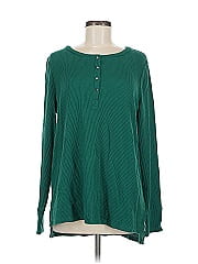 Belle By Kim Gravel Long Sleeve Henley
