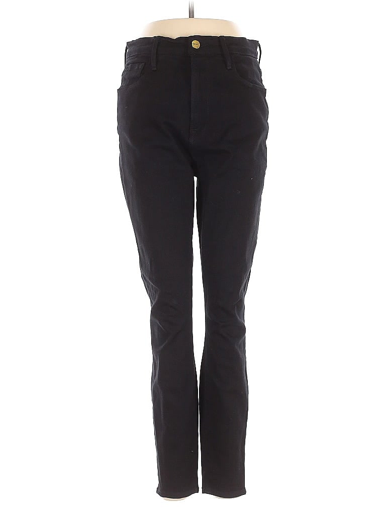 Pre-owned Frame Jeggings In Black