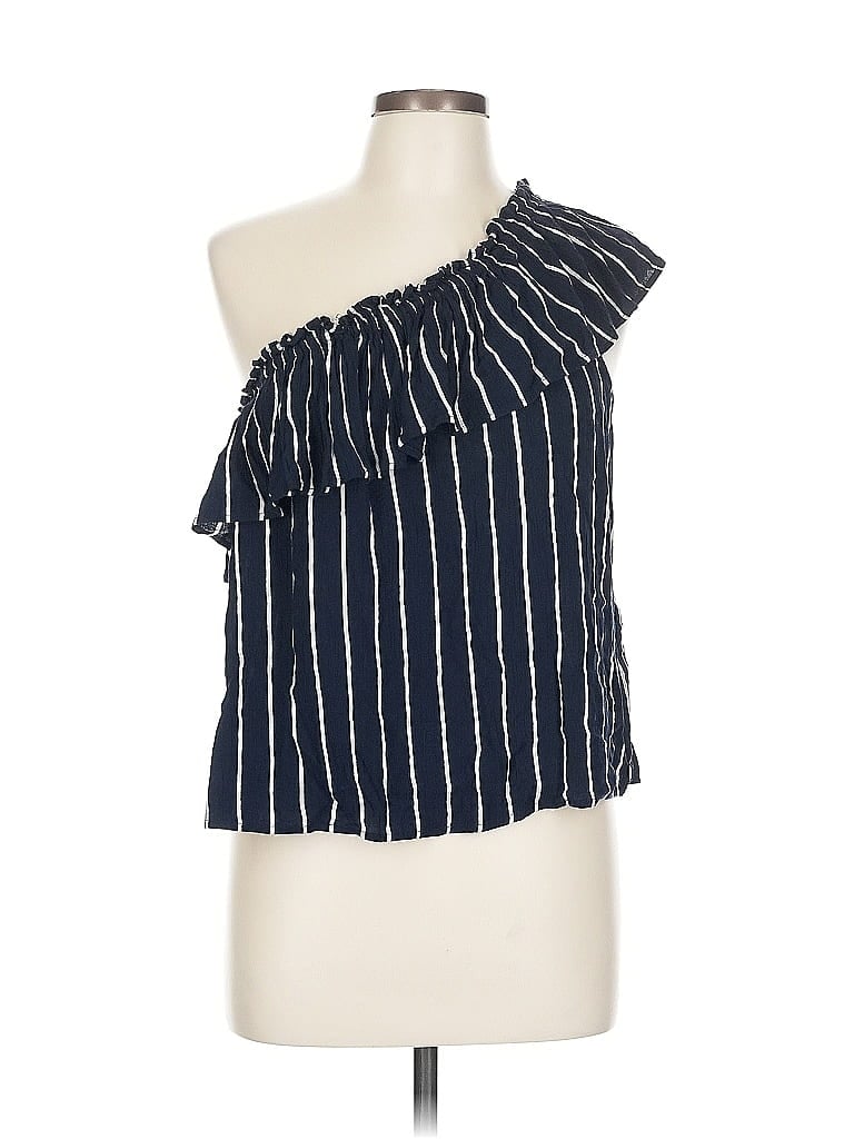 Click to view more detailed imagery on our partner's website Pre-owned Billabong Sleeveless Blouse In Blue