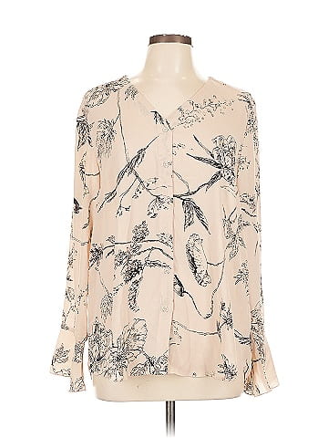 T Tahari Long Sleeve Blouse (view 1)