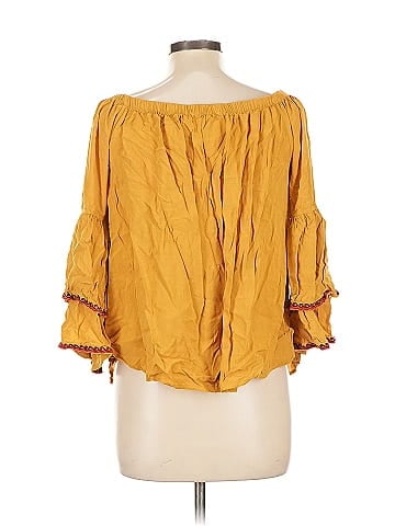 Solitaire 3/4 Sleeve Blouse (view 2)