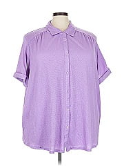 Woman Within Short Sleeve Blouse