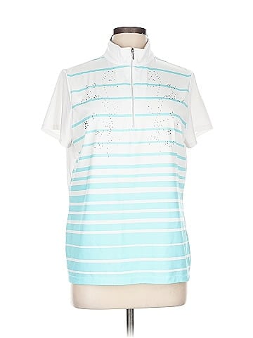 Zenergy by Chico's Short Sleeve Polo (view 1)
