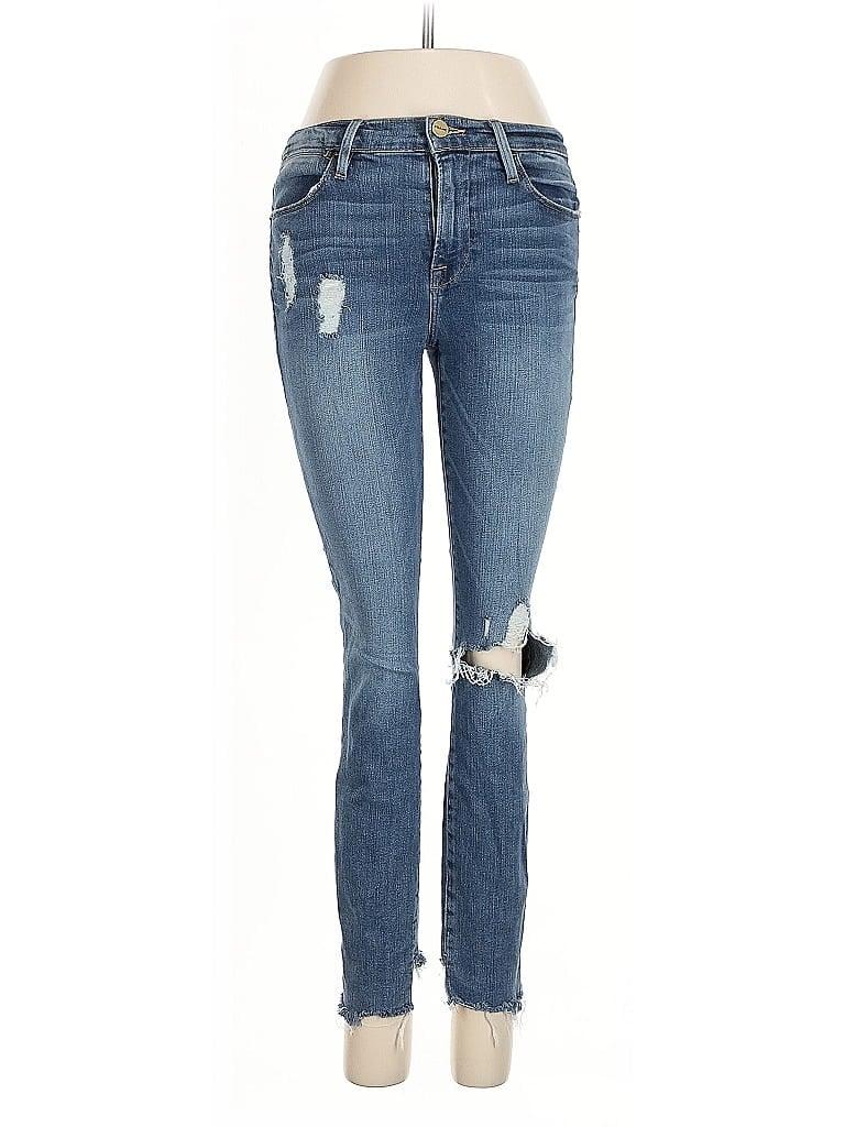 Click to view more detailed imagery on our partner's website Pre-owned Frame Jeans In Blue