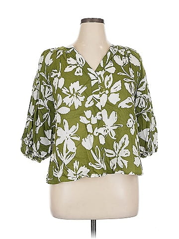 Sonoma Goods for Life 3/4 Sleeve Blouse (view 1)