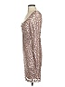 Moda International Silver Cocktail Dress Size S - photo 4