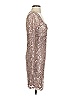Moda International Silver Cocktail Dress Size S - photo 3