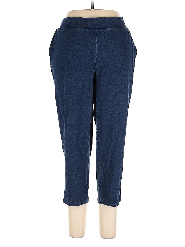 PUREJILL Pre-owned Casual Pants In Blue
