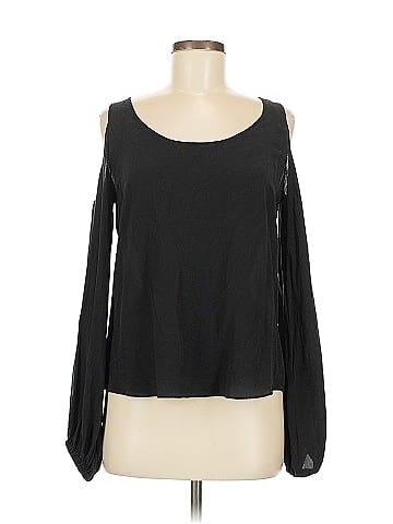 Bailey 44 Long Sleeve Silk Top (view 1)