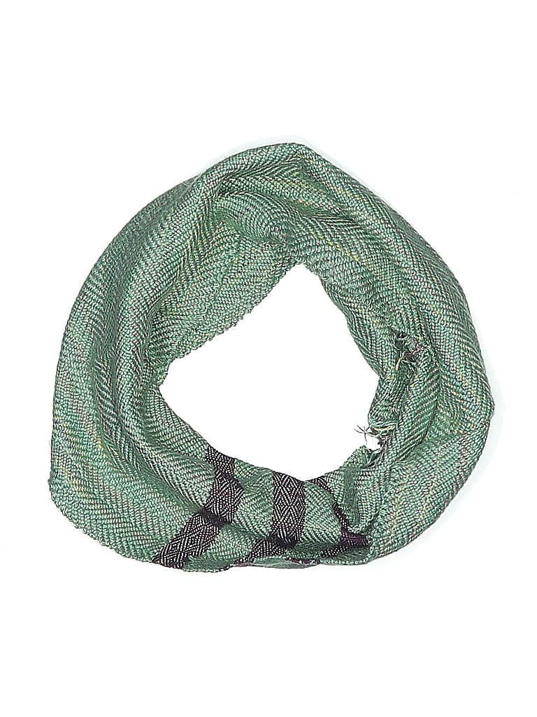 Pre-owned Unbranded Scarf In Green