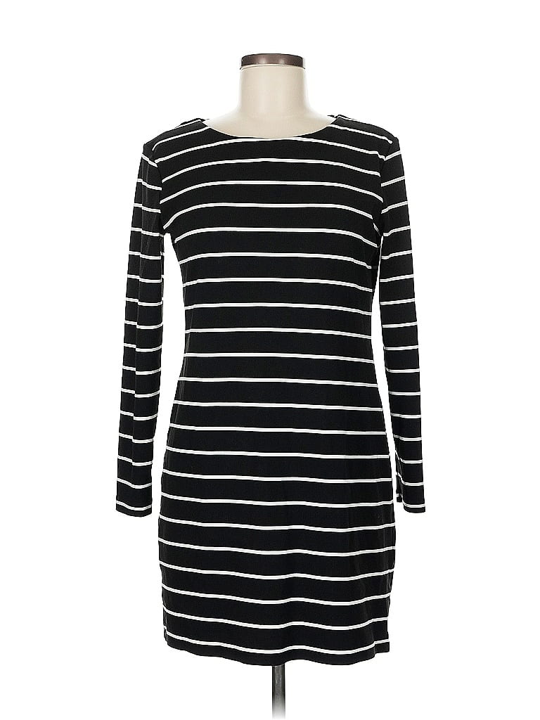 Pre-owned H&m Casual Dress In Black