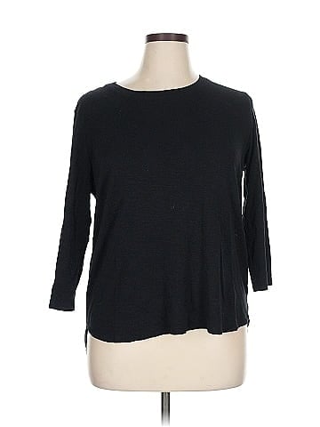 KIRKLAND Signature 3/4 Sleeve T-Shirt (view 1)