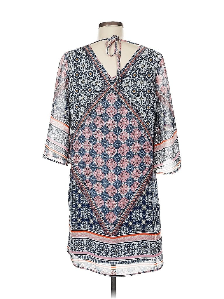 Pre-owned Bobeau Kimono In Blue