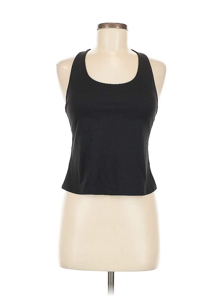 Pre-owned Active By Old Navy Tank Top Black Halter Neckline Tops