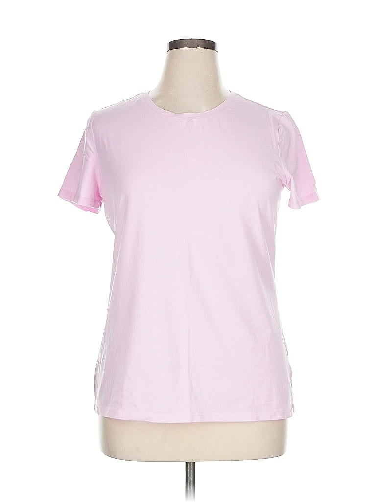 Pre-owned Amazon Essentials Short Sleeve T-shirt In Pink