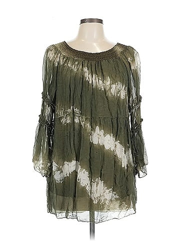 Belle France 3/4 Sleeve Blouse (view 1)