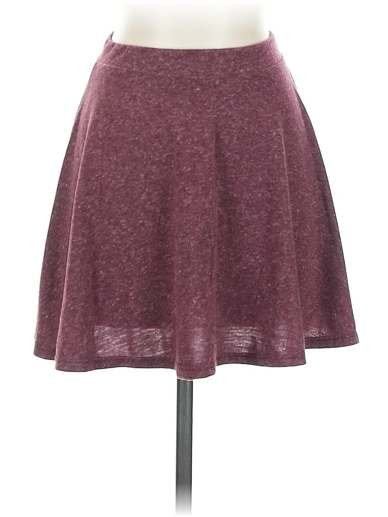 Pre-owned La Hearts Casual Skirt In Burgundy