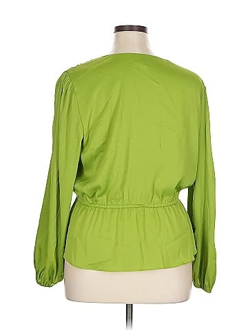 INC International Concepts Long Sleeve Blouse (view 2)