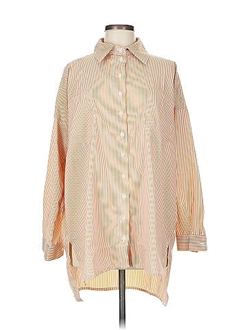 Zenana Long Sleeve Button-Down Shirt (view 1)