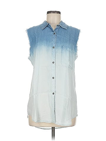 Rails Sleeveless Button-Down Shirt (view 1)
