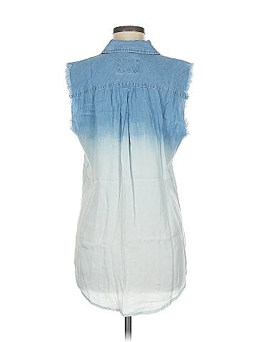 Rails Sleeveless Button-Down Shirt (view 2)