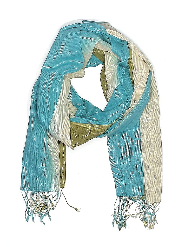 Pre-owned H&m Scarf In Blue