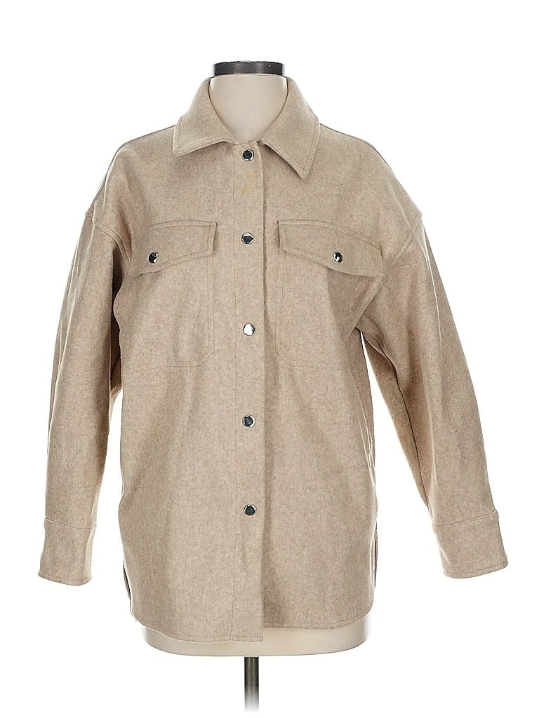Pre-owned Zara Coat In Brown