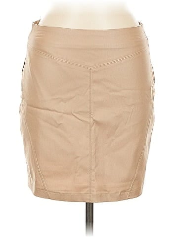 GB Faux Leather Skirt (view 1)