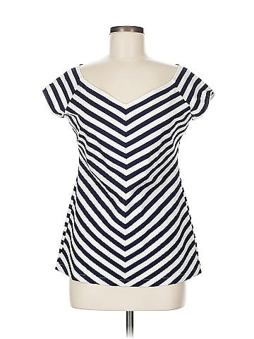 Lafayette 148 New York Short Sleeve T-Shirt (view 1)