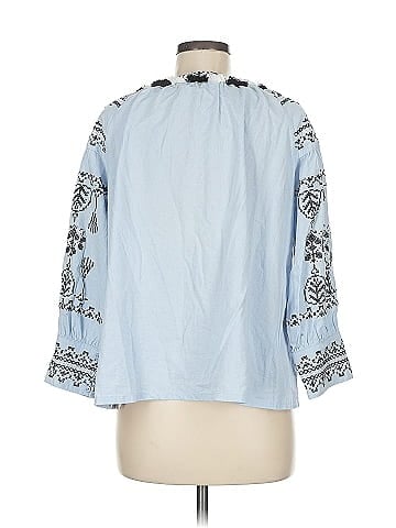 Free the Roses 3/4 Sleeve Blouse (view 2)